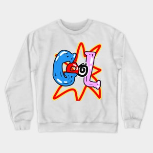 Cool Graffiti style Crewneck Sweatshirt